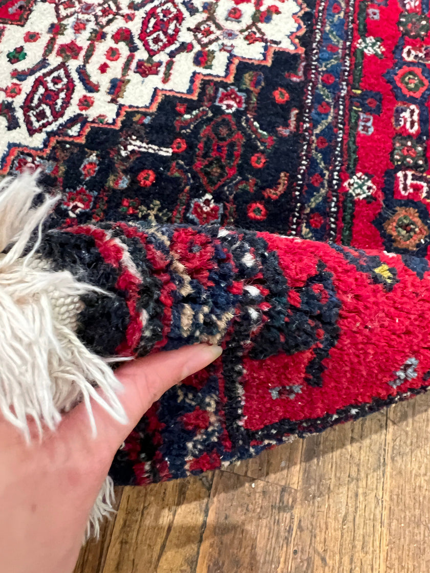 Persian Senneh Rug | 4' 2