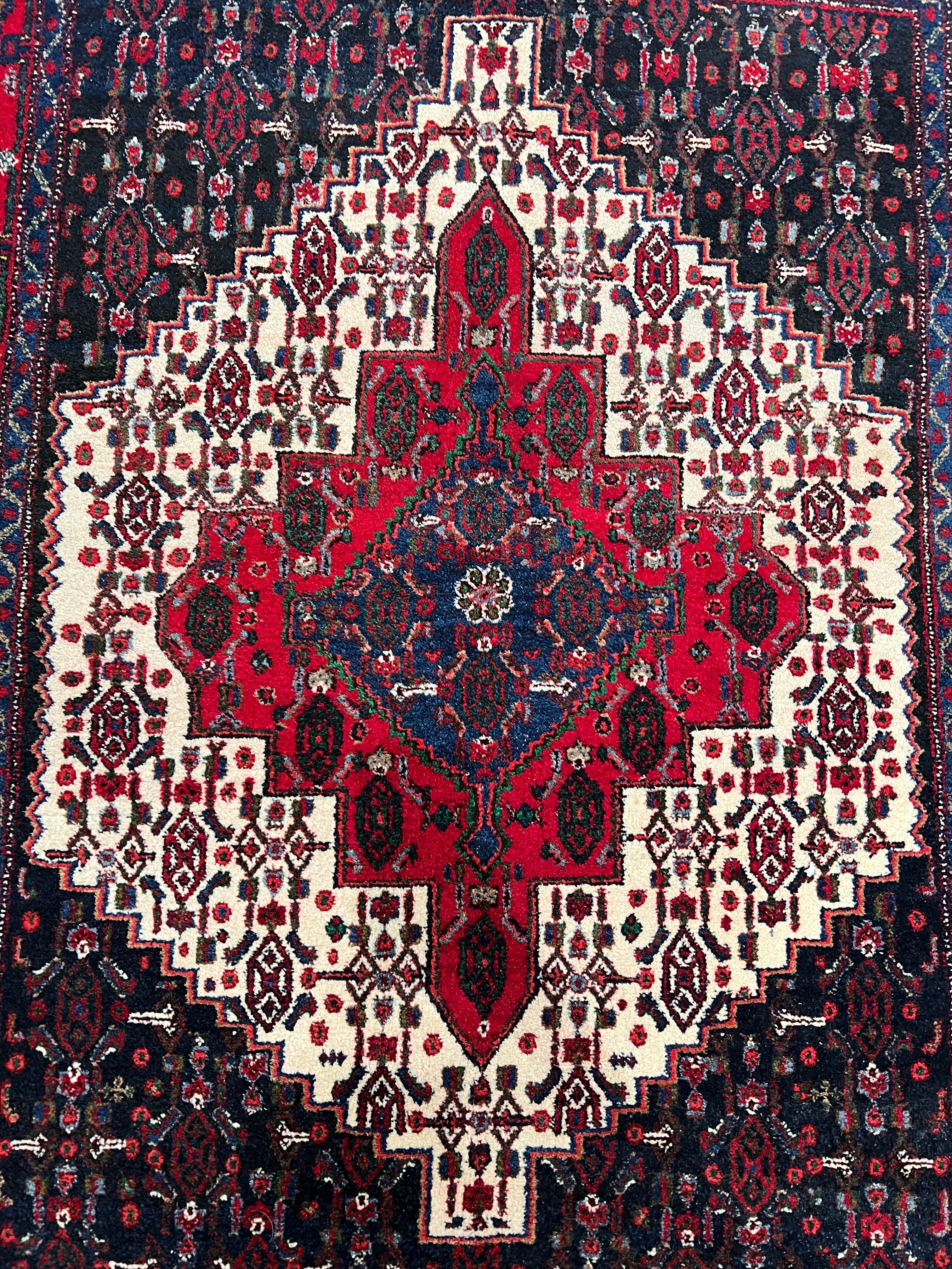 Persian Senneh Rug | 4' 2