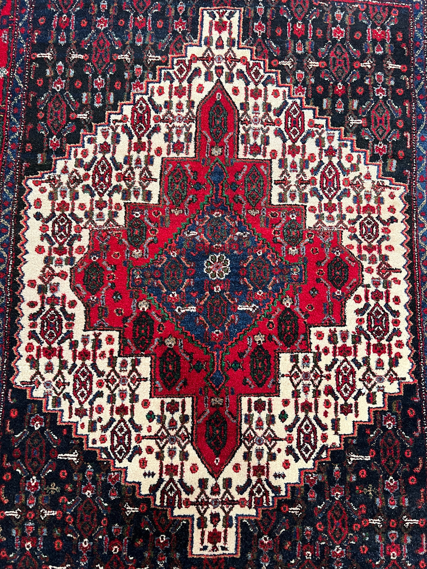 Persian Senneh Rug | 4' 2