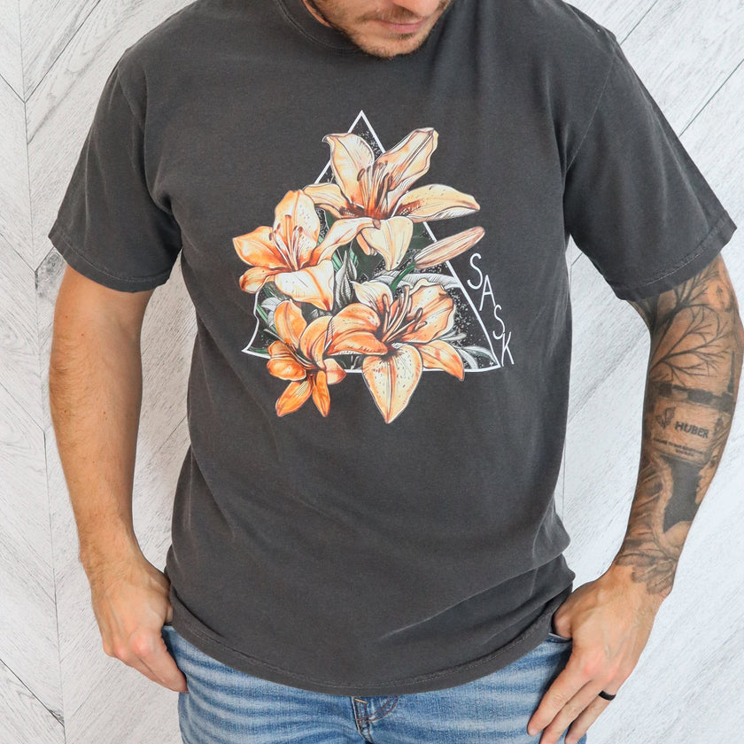 Lily Triangle Unisex T-shirt | Prairie Clothing