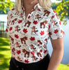 Clearance Regular fit, Canada EH? Women's Sleeved Polos