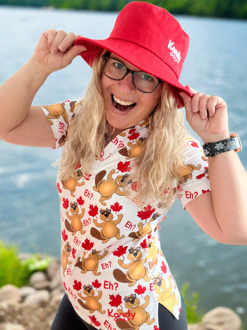 Clearance Regular fit, Canada EH? Women's Sleeved Polos