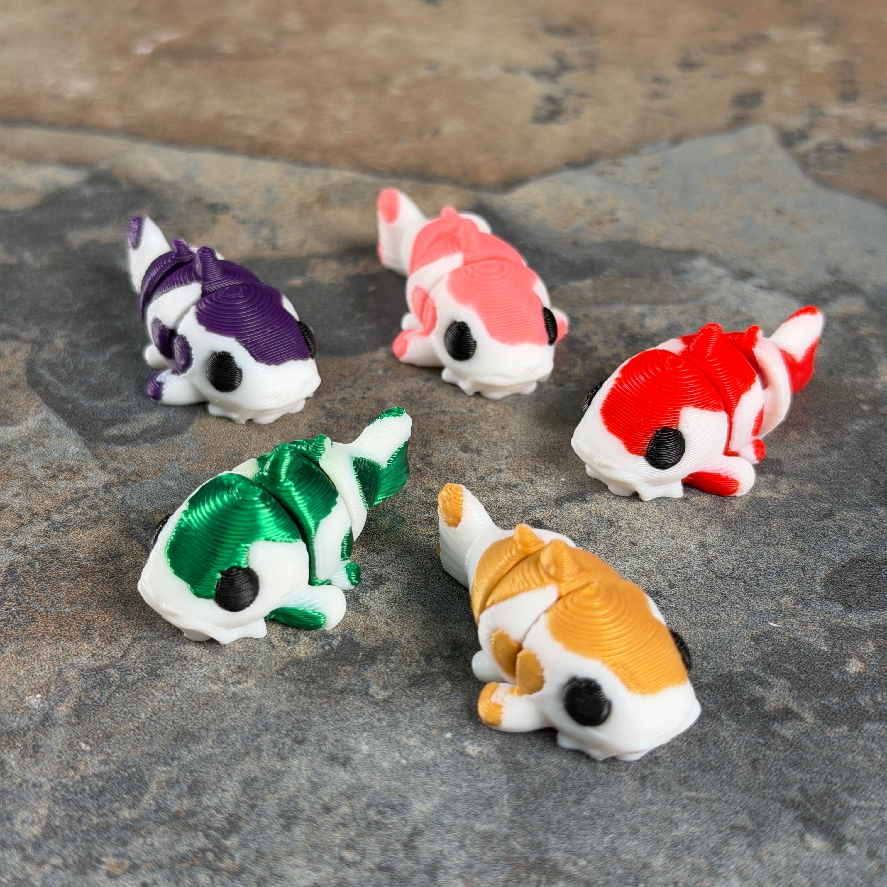 Tiny Koi Fish Pack