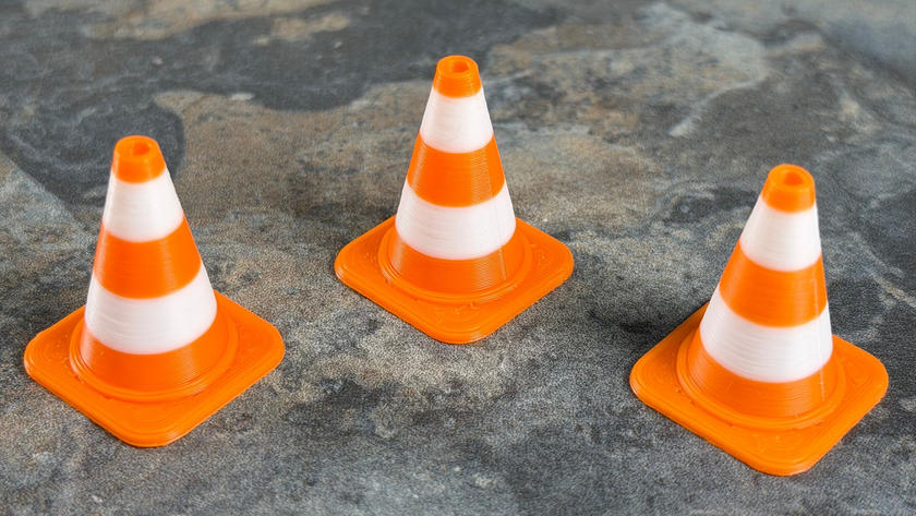 Tiny Traffic Cones