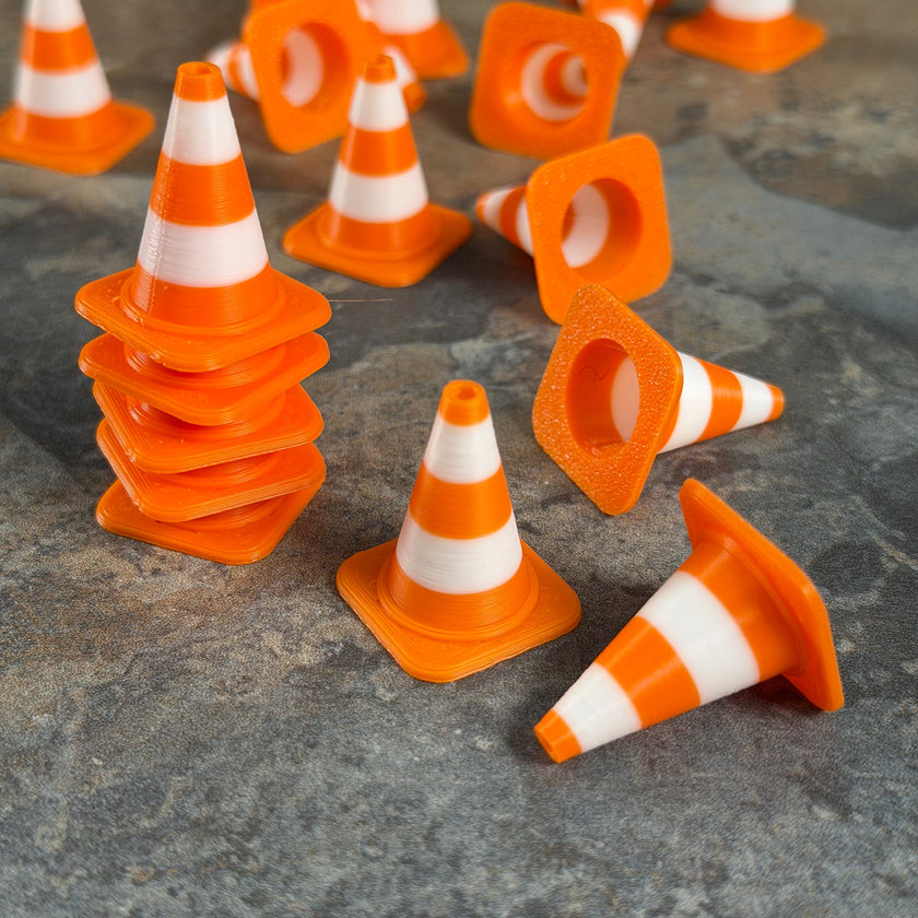 Tiny Traffic Cones