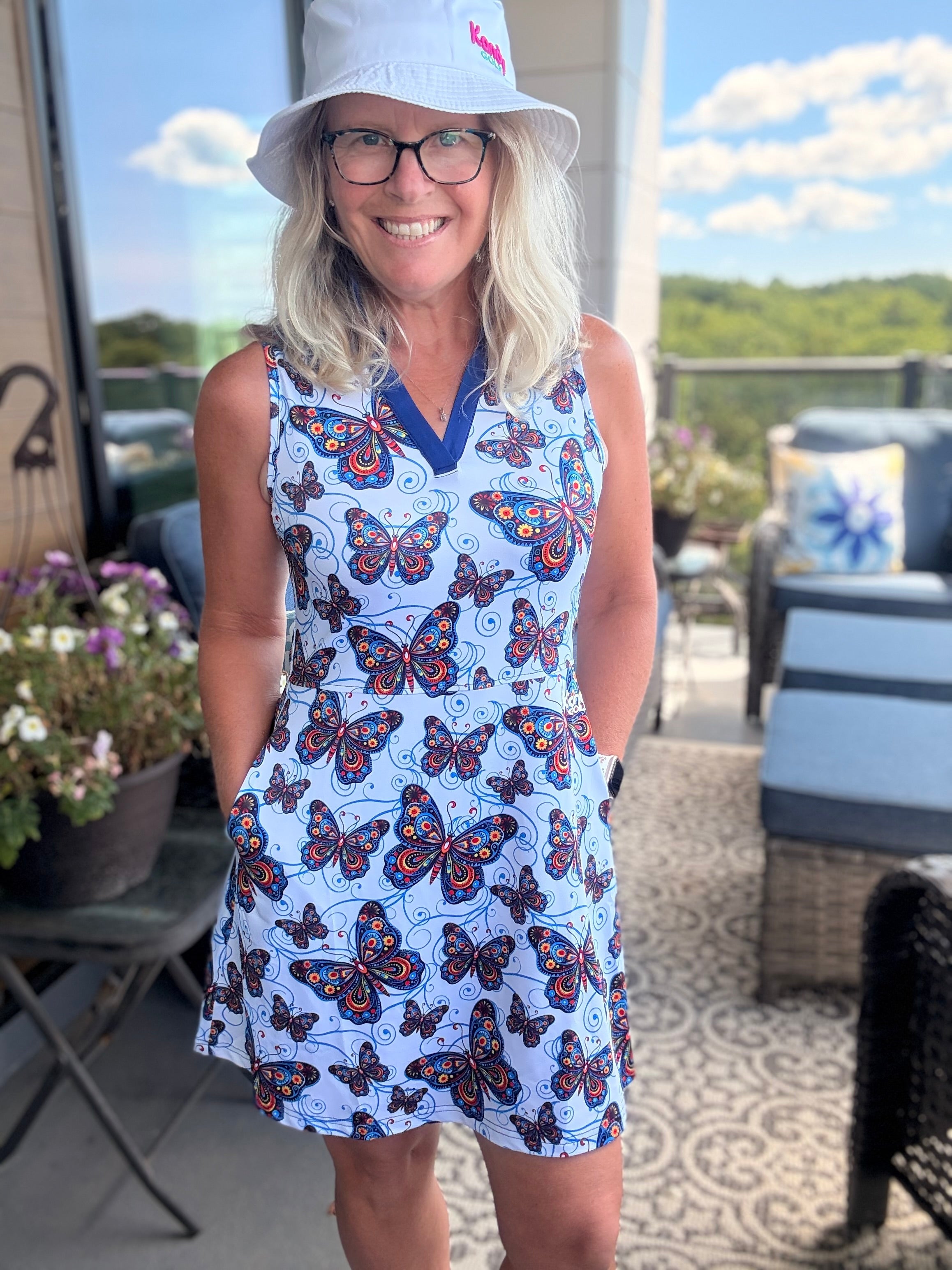 2026 Lila Athletic Golf Dress with Pockets