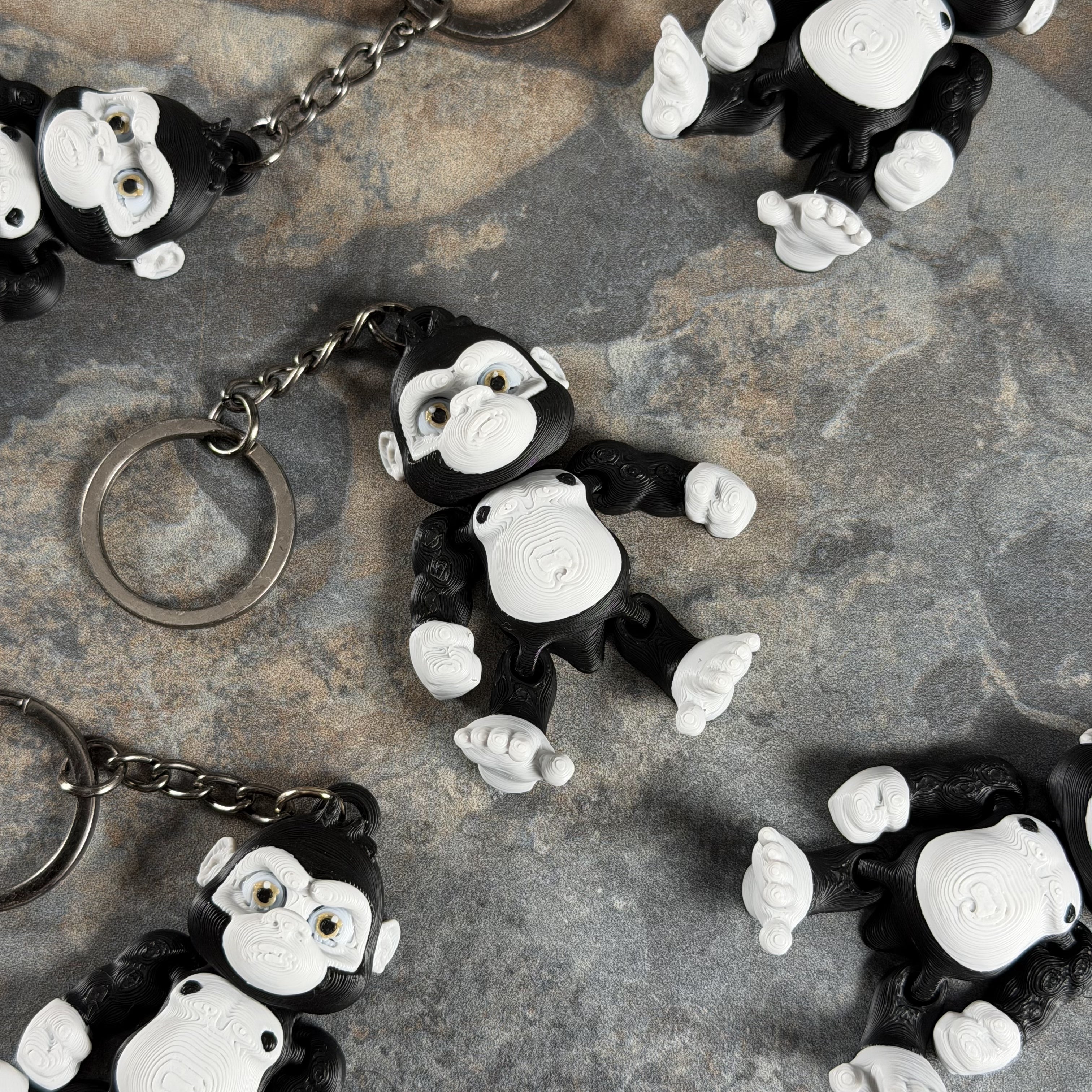 Gorilla Keychain