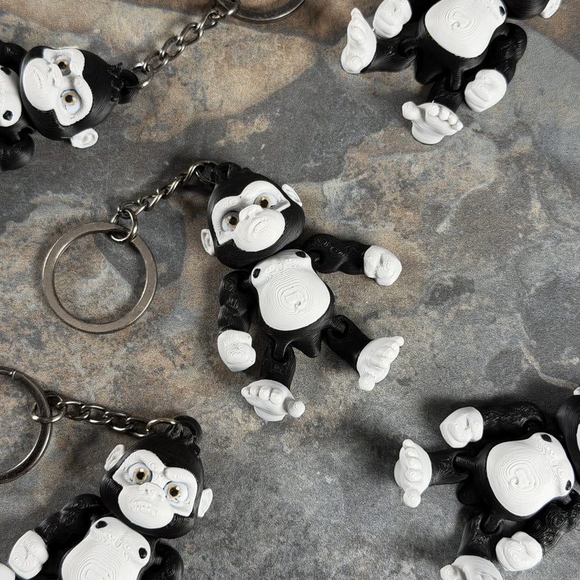 Gorilla Keychain