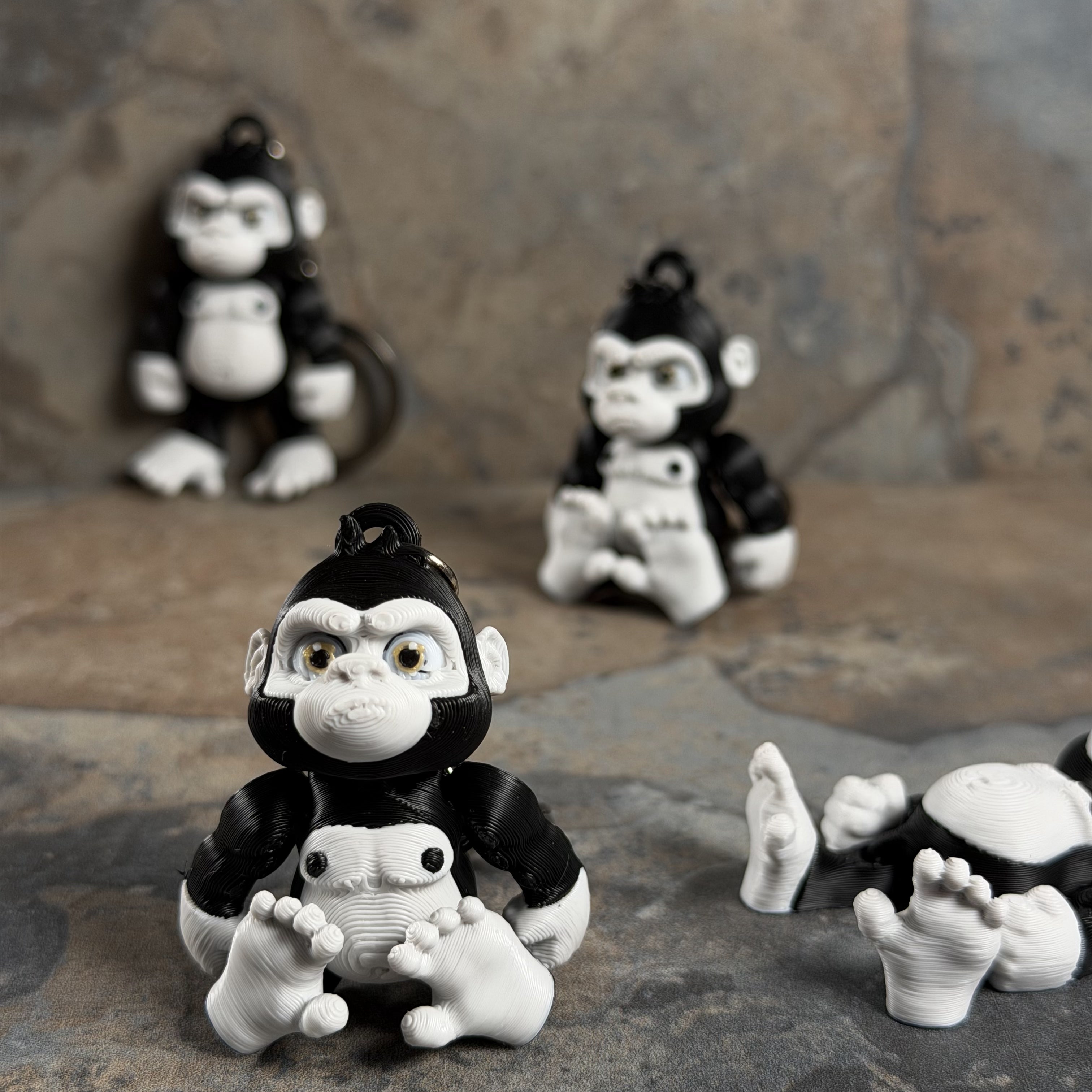 Gorilla Keychain
