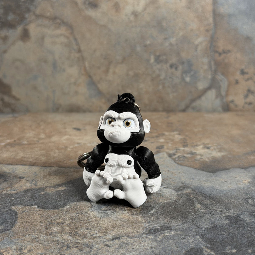 Gorilla Keychain