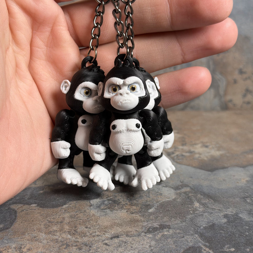 Gorilla Keychain