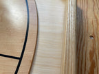 The Gold Standard - Traditional Octagon Crokinole Board Game Set