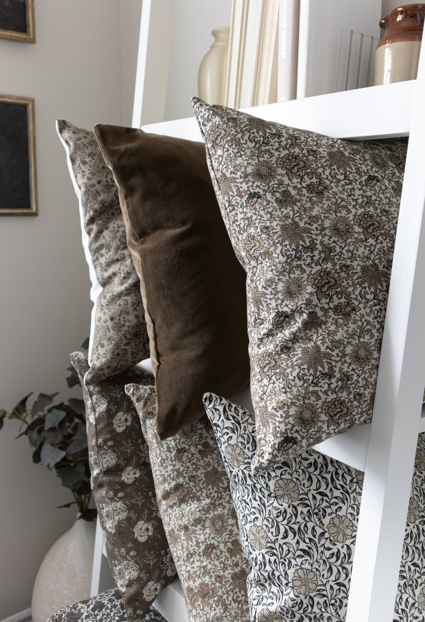 Olive | Velvet Pillow Cover