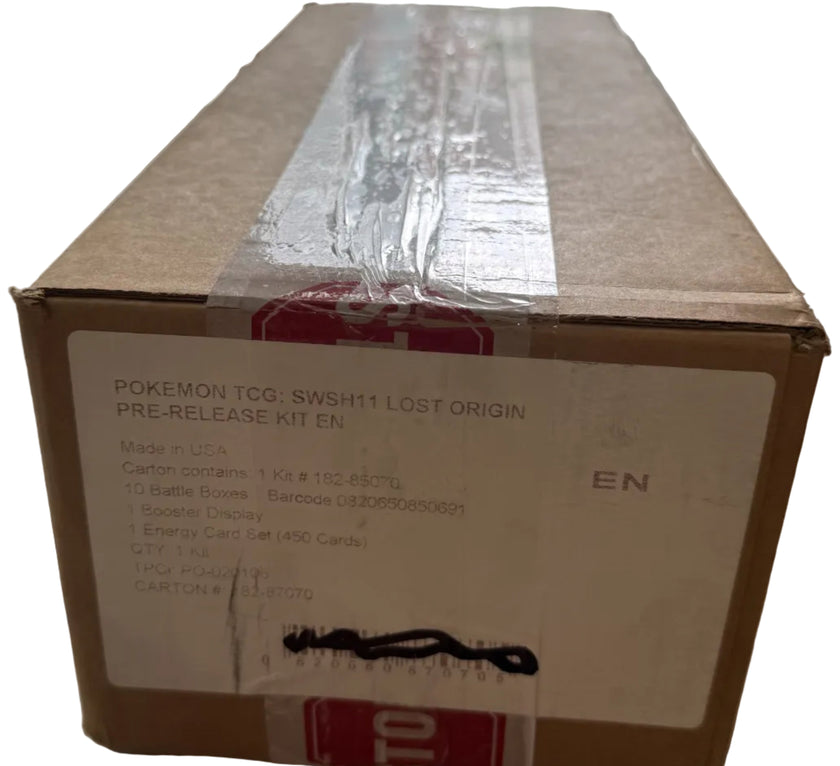 Pokémon TCG - Sword and Shield - Lost Origin - Full Pre-Release Kit Sealed Case