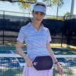 Clearance Assorted Women's Classic V- neck, sleeved Polos, loose fit.