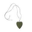 Simple Wooden Heart Necklace