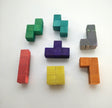 Tetromino Magnets