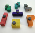 Tetromino Magnets