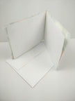 Handsewn Chiyogami Cotton Rag Blank Card | Spring Blossoms
