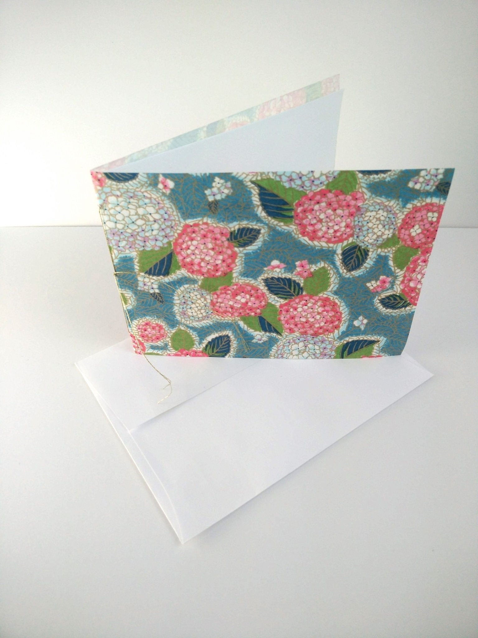Handsewn Chiyogami Cotton Rag Blank Card | Boxed sets