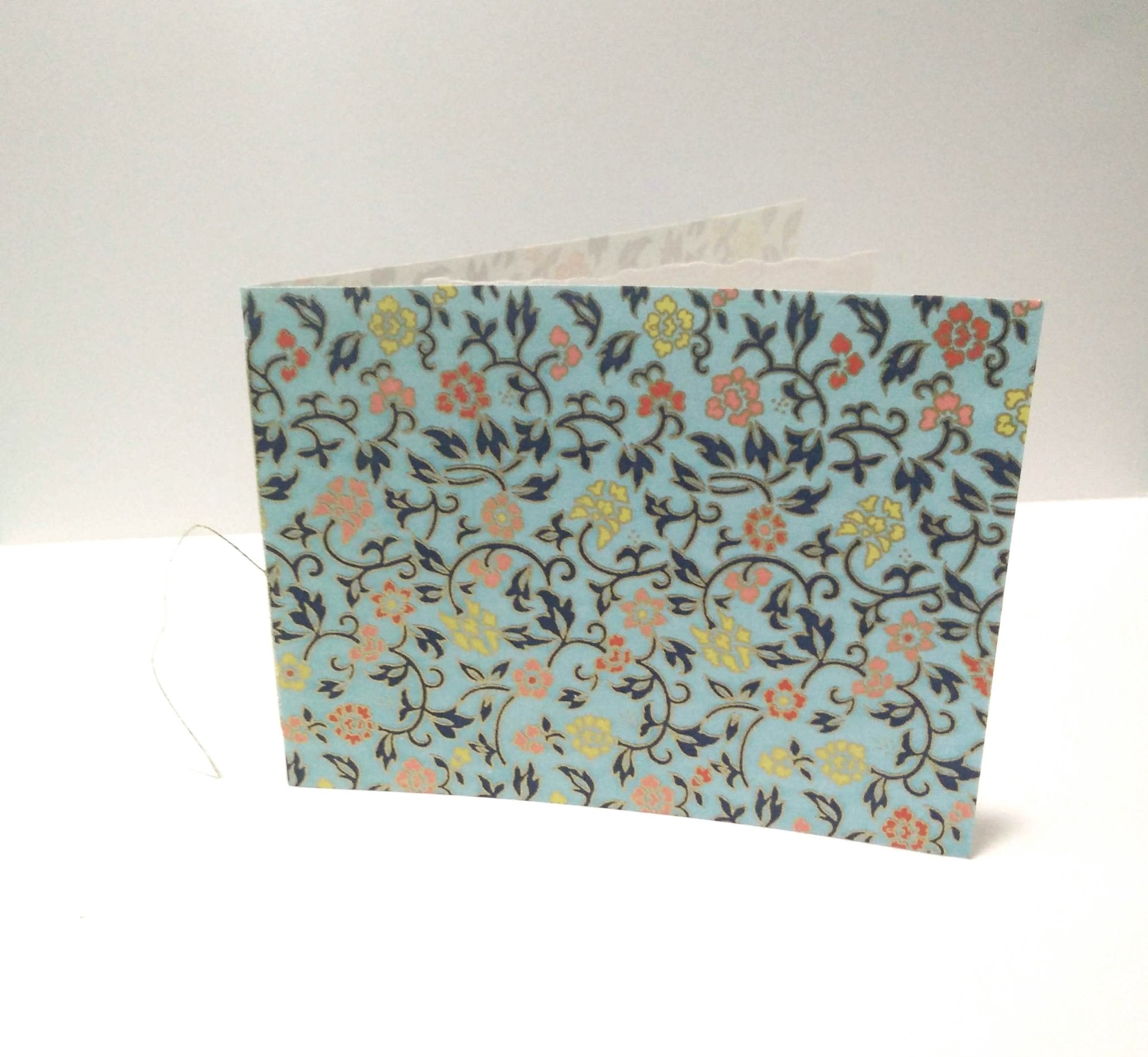 Handsewn Chiyogami Cotton Rag Blank Card | Boxed sets