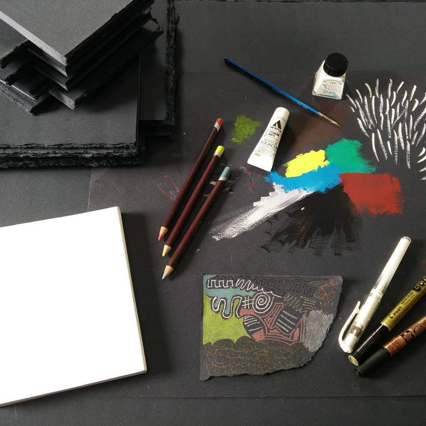 Large | The Black Paper Sketchbook