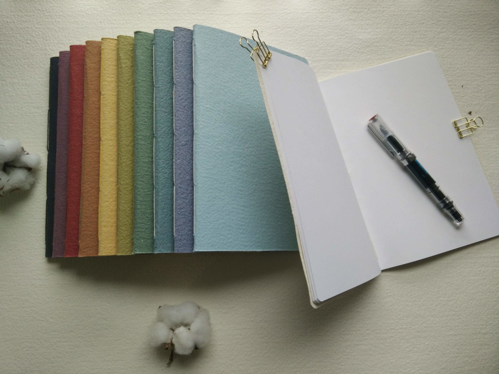 Large | Set of 3 | Plantable Cotton Notebooks