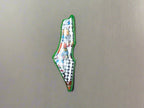 Fridge Magnet Map Ceramic Palestine