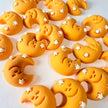 Sleeping Moon Charms for DIY Crafts
