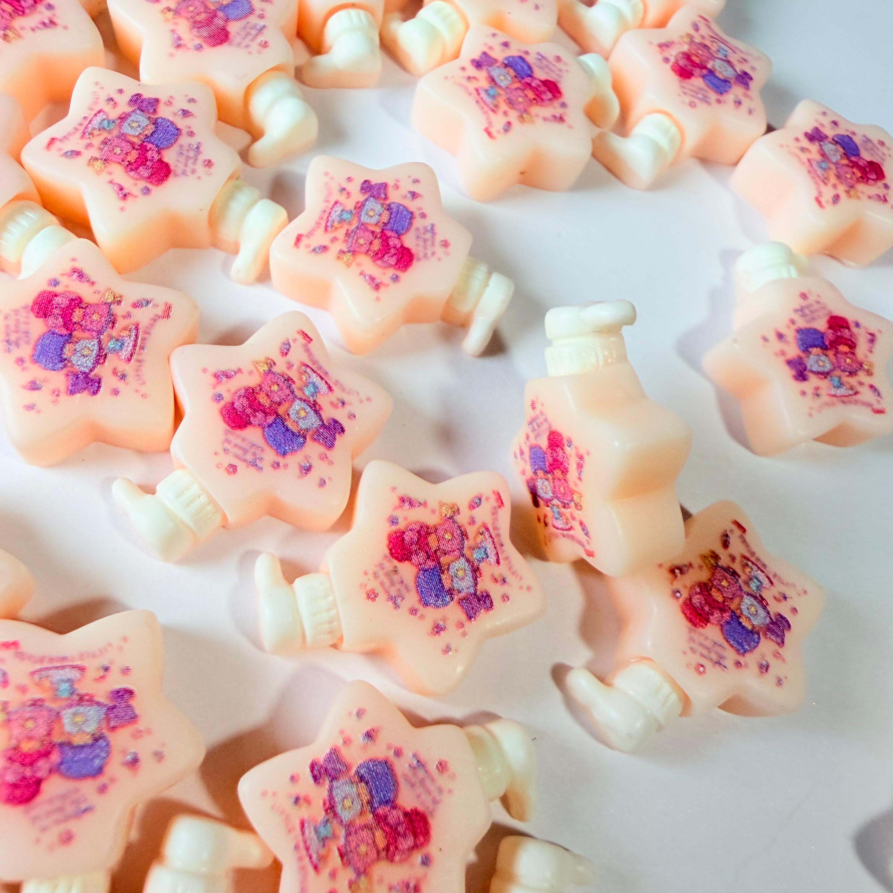 Twin Star Soap Charms for DIY Crafts