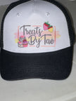 Personalized Black Mesh & Grey Caps