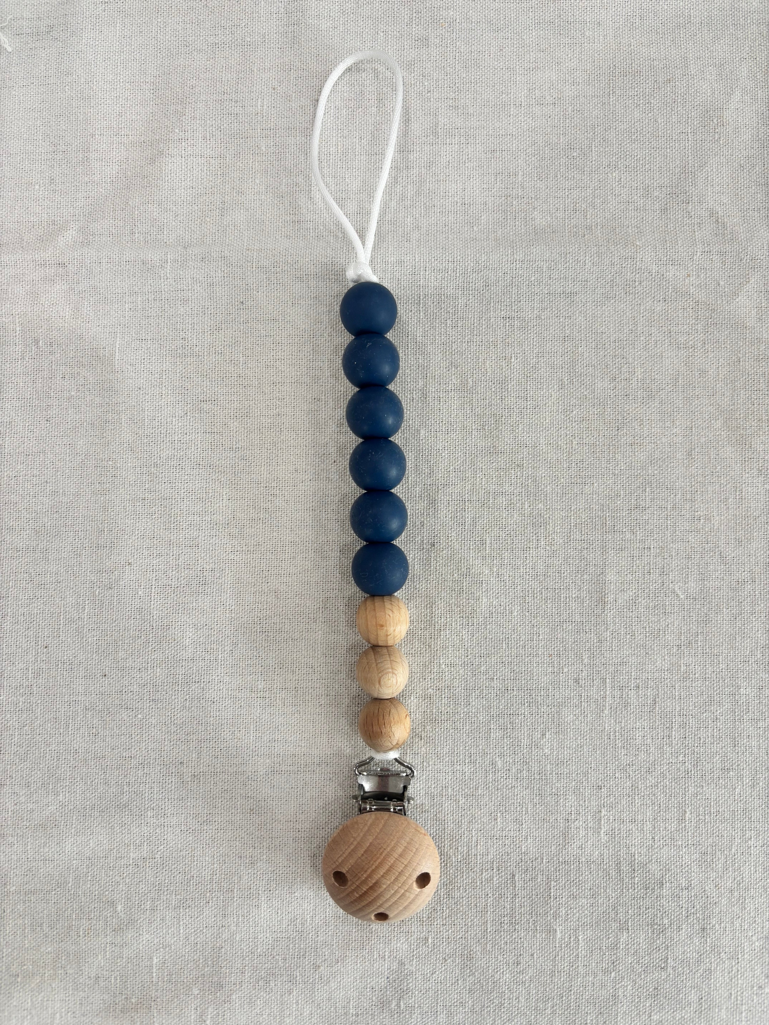 Wood + Silicone Pacifier Clips | Wild Baby