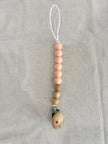 Wood + Silicone Pacifier Clips | Wild Baby