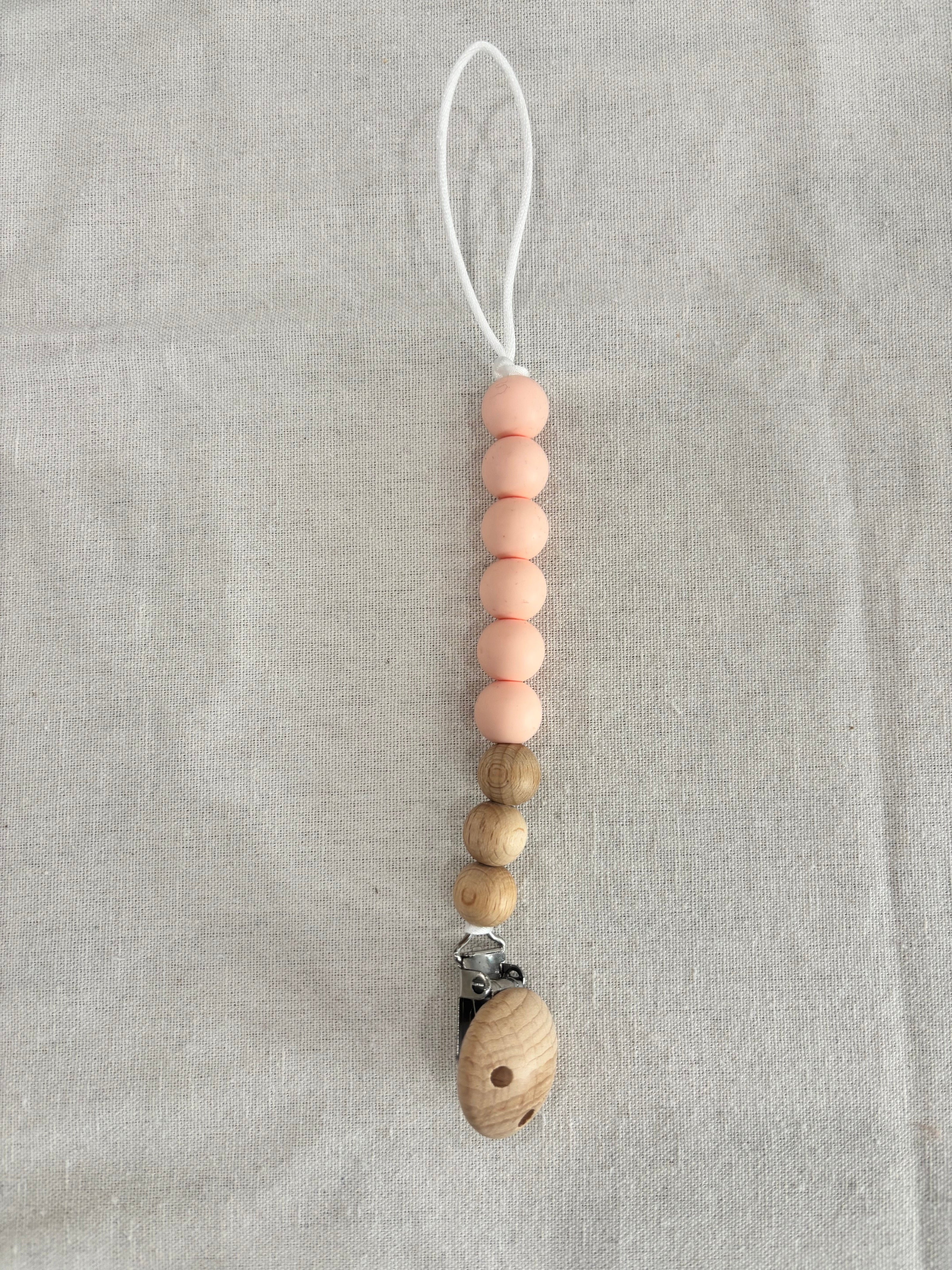 Wood + Silicone Pacifier Clips | Wild Baby