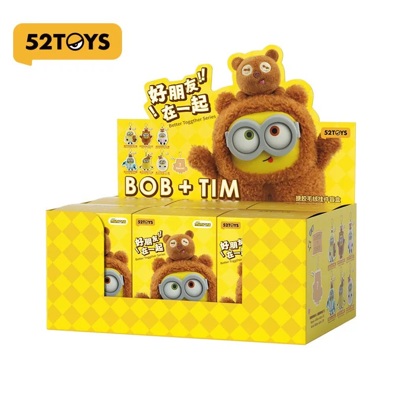 [pre order] Minions Bob + Tim Better Together Series pendant