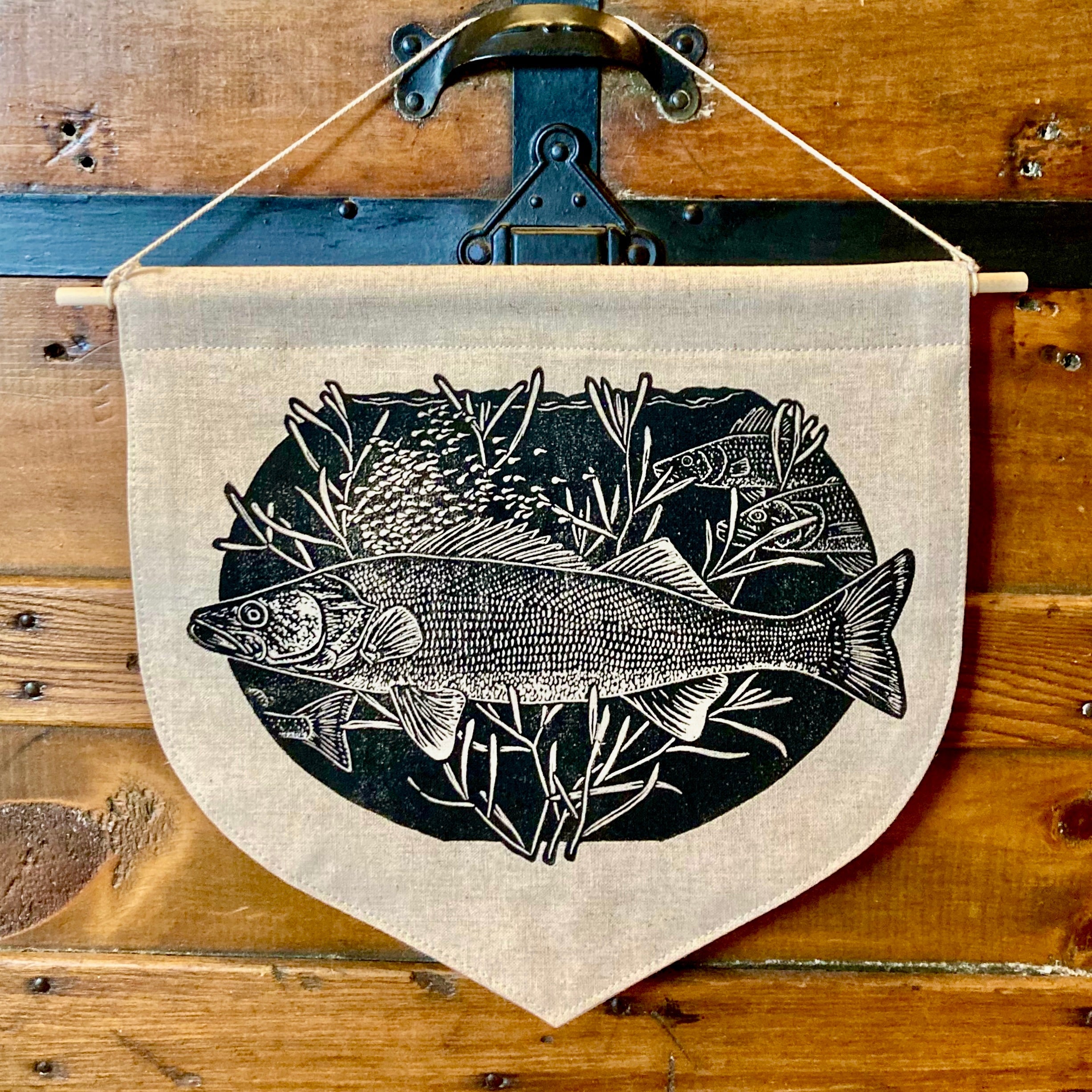 Wall Hanging: 'Walleye'