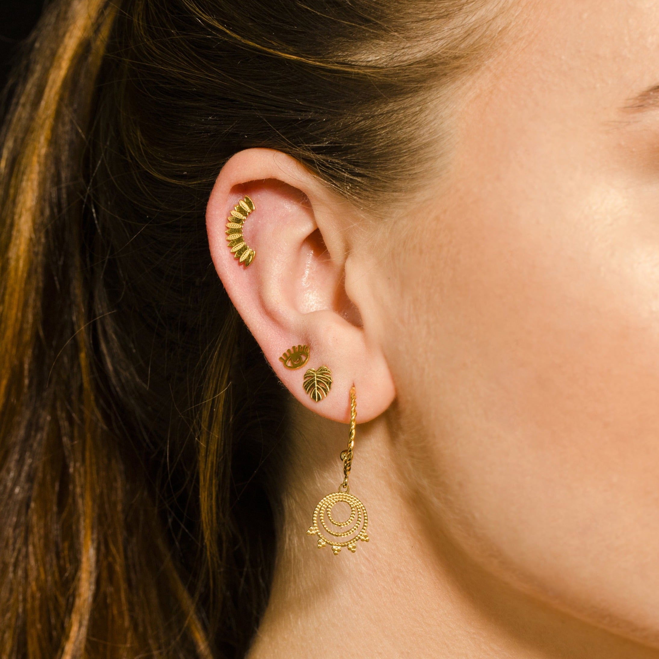 Boucles d'oreilles pendantes HARMONY