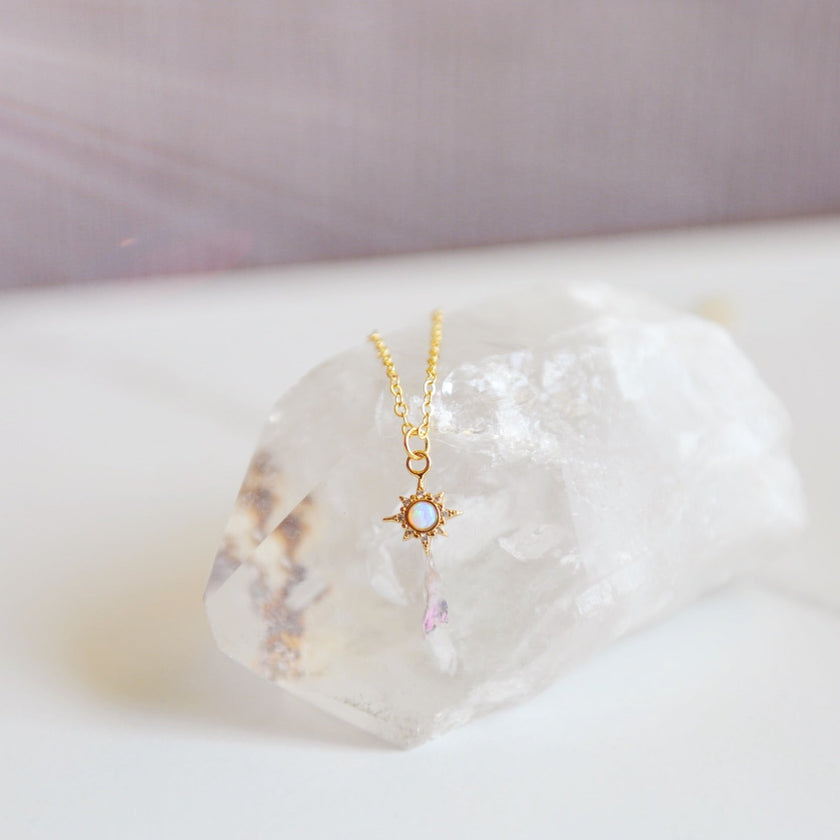 JOSIE Opal Star Necklace