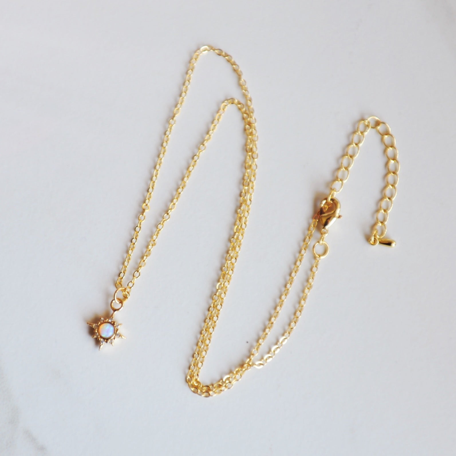 JOSIE Opal Star Necklace
