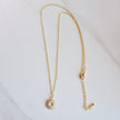 BRIELLE Gold Sun Necklace