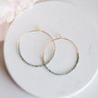 Miyuki Bead Hoops