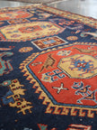 Persian Meshkin Rug | 4' 7