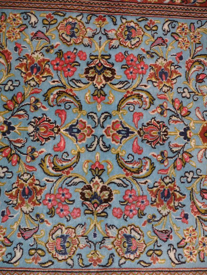 On Hold - Persian Qom Kork Wool Runner | 2' 9