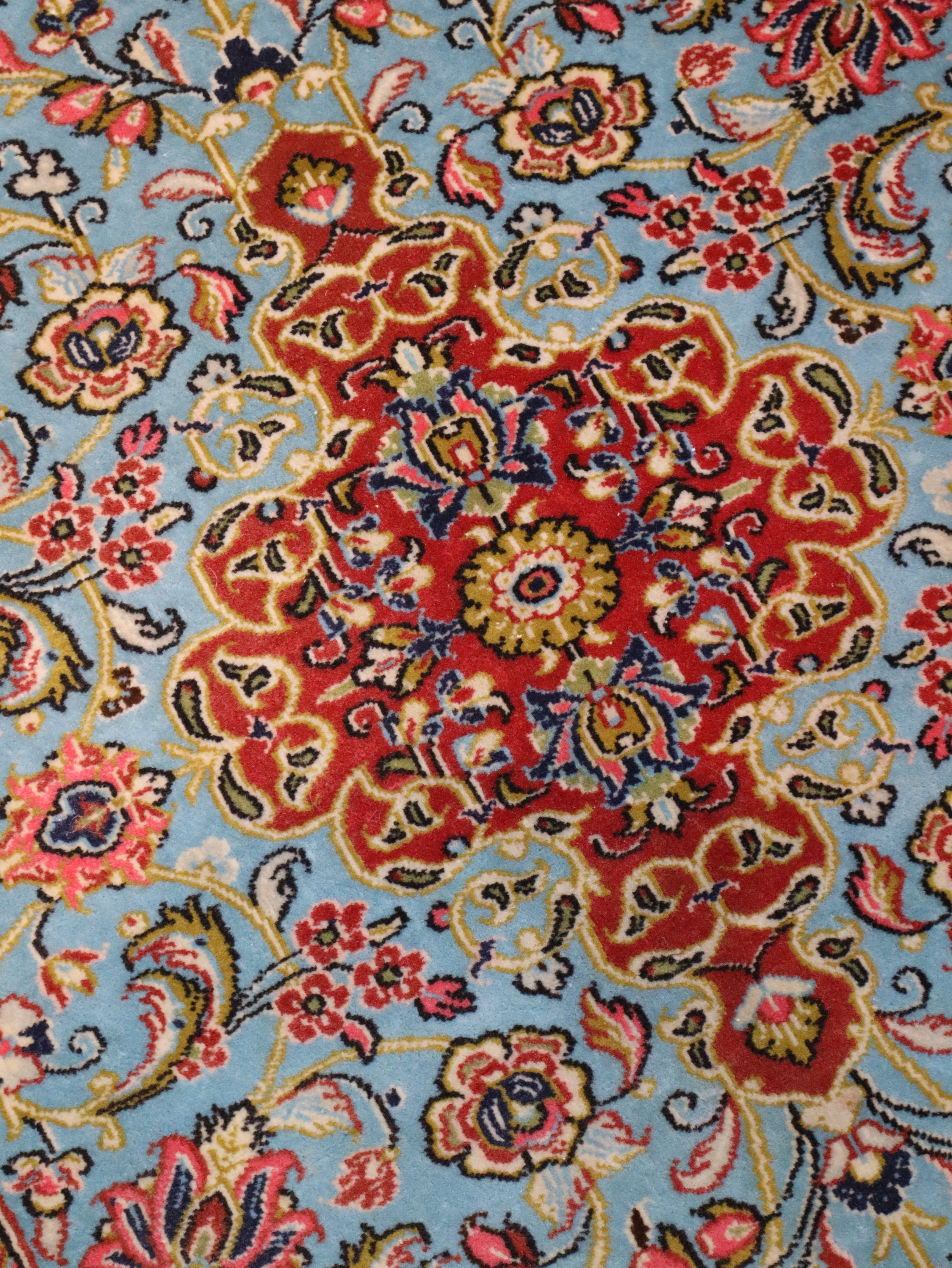 On Hold - Persian Qom Kork Wool Runner | 2' 9