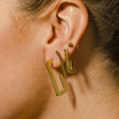 Boucles d'oreilles à puces LINES