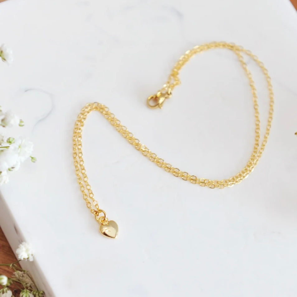 Rylee Huggies and Necklace Set