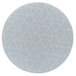 Little Bot Baby Play Mat (Ofie Round Mat, zen line + triangle)