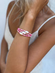 RUN FOR THE CURE PINK BRACELET