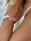 RUN FOR THE CURE PINK BRACELET