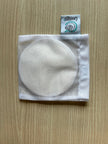Pads d'Allaitement en Coton Bio à Trois Épaisseurs - Paquet de Deux avec Sac de Lavage